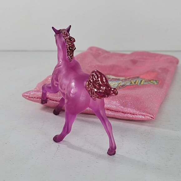 Breyerfest 2011 Stablemate Flora #71121 Clearware Decorator 750 Made - Picture 5 of 11